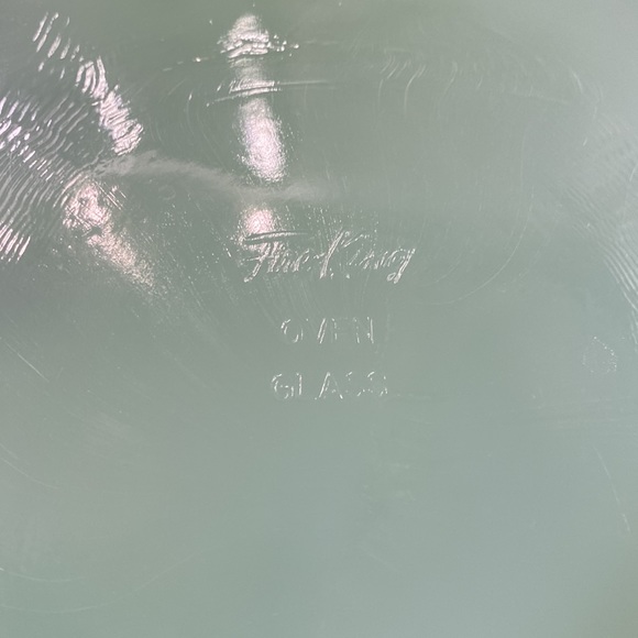 Fire King Jane Ray Jadeite Set of 3 dinner plates -9 1/8inch - Picture 5 of 14